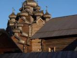 Bogoslovka.wooden church Bogoslovka.wooden church