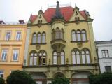schöne Hausfasade in Sternberg