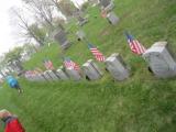 Civil War Veteran section at Oak Hill Cemetery Hammond Indiana Civil War Veteran section at Oak Hill Cemetery Hammond Indiana