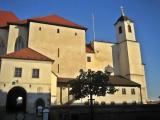 auf der Spielberg Burg, Morgens um kurz nach 6 Uhr, noch ohne Besucher auf der Spielberg Burg, Morgens um kurz nach 6 Uhr, noch ohne Besucher