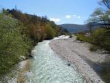 Rioni river. Racha region. Georgia Rioni river. Racha region. Georgia