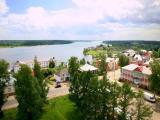 Вид с колокольни Собора Успения Пресвятой Богородицы. г.Мышкин. Вид с колокольни Собора Успения Пресвятой Богородицы. г.Мышкин.