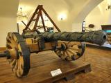 Copy of the cannon "Grape" in the Nesvizh Castle arsenal