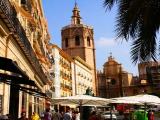 Valencia, Plaza de la Reina y la catedral de la ciudad Valencia, Plaza de la Reina y la catedral de la ciudad