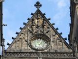 Magdeburger Dom. Detail of the facade. Magdeburg (Germany) Magdeburger Dom. Detail of the facade. Magdeburg (Germany)