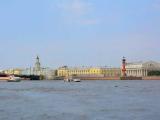 Vasilyevsky Island in Saint Petersburg, Russia.