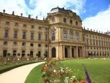 Residenz Würzburg, vom Hofgarten gesehen Residenz Würzburg, vom Hofgarten gesehen