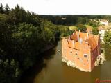 Castle Červená Lhota (aerial view) Castle Červená Lhota (aerial view)