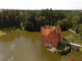 Castle Červená Lhota (aerial view) Castle Červená Lhota (aerial view)