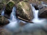 Auzun-uzen river milky flows Река Аузун-узень  Большом каньоне