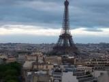 Eiffel Tower from the Arch of Triumph