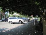 Витязево. Парковка гостевого домика. Витязево. Парковка гостевого домика.