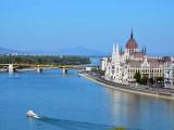 Budapest - Parliament Building view  