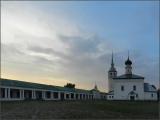 Вечер на торговой площади. Suzdal.