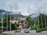 Blick auf die Alpen (Hall/Tirol)