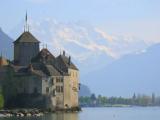 Château de Chillon, coté ouest Château de Chillon, coté ouest