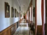 Schloss Feldsberg/Valtice, Gang im Nordtrakt mit Portraitsammlung Schloss Feldsberg/Valtice, Gang im Nordtrakt mit Portraitsammlung