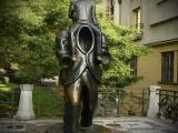 Franz Kafka -headless- Statue - Prague