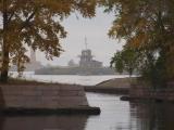Кронштадт. Пост СНиС со стороны Итальянского пруда
