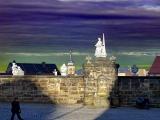 Bamberg, Deutschland. Domplatz Bamberg, Deutschland. Domplatz