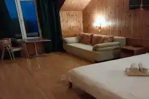 Двухместный номер с 1 кроватью люкс с видом на море, Малореченское