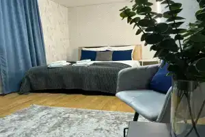 Апартамент на 4 этаже с балконом, вид на вулканы, Петропавловск-Камчатский