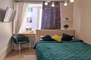 апартаменты-студия в тихом центре