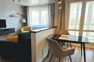 Уютная студия в новом доме в центре