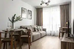 Стильная дизайнерская квартира, Москва