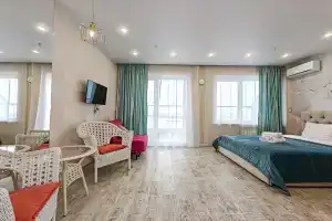 Люкс апартаменты с открытой террасой вид на реку высокий этаж, Новосибирск