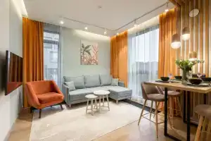 Дизайнерские апартаменты Охта КраСКИ Green, Мистолово