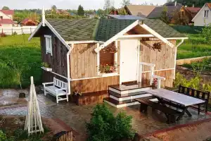 Дом «Дачный домик на день»