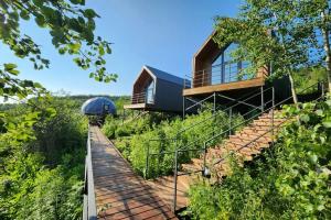 Теплая сфера геокупол на горе - глэмпинг 11 Гор Алтая, Белокуриха