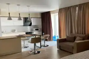 Светлая студия в ЖК Аллея Звезд