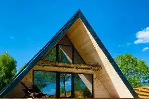 Дом А-фрейм в Завидово