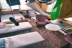 Многоместный смешанный номер мансарда