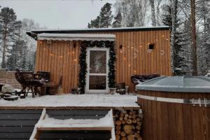 Дизайнерский дом рядом с лесом, без соседей, Минино