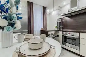 Уютная квартира рядом с аквапарком Ривьера, 3 кровати, Казань