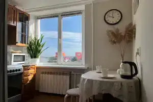 Квартира с открытым балконом и видом на море, Каспийск