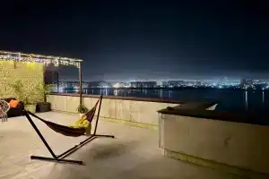 Терраса 100кв. Пентхаус с видом на море, озеро и горы, Махачкала