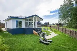 Дом с головокружительным видом, сауной и чаном, Семёновское