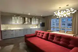 Роскошная евротрешка у Парка Победы для семьи и компаний, Москва