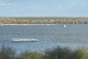 Квартира с видом на Волгу в центре города