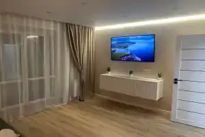 Уютная квартира с новым ремонтом на городских прудах, Хабаровск