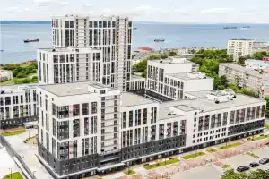 Уютная евродвушка с видом на море, в новом шикарном ЖК
