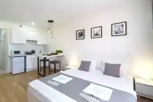 Студия-модерн с евроремонтом