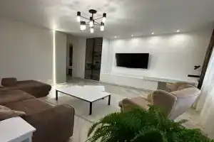 Апартамент в историческом доме с видом на стадион Калининград и закат