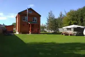 Дом с баней и кухней в Шерстнево