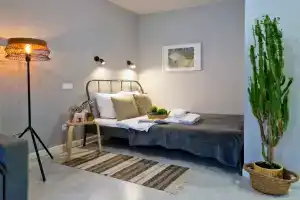 Апартаменты «Nordic Studio в Центре, Бесконтактное Заселение, Goldenring-»
