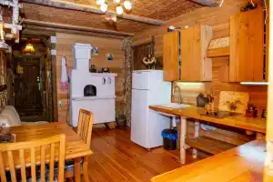 Сказочная Избушка с сауной в соснах